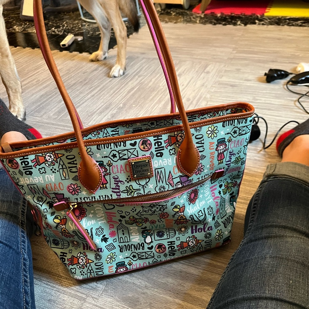 Dooney & Bourke Its a Small World Tote Bag